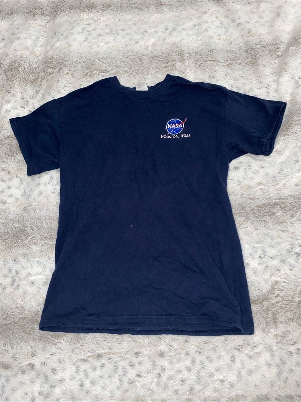 Gildan NASA Houston Short Sleeve Tee - Navy